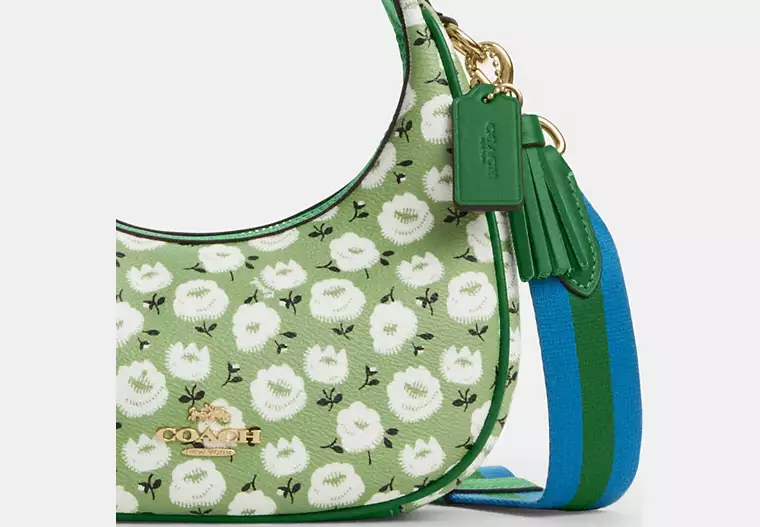 Coach Carmen Mini Crossbody Bag With Floral Print