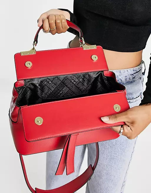 Love Moschino Tassel Tote bag-Red - Premium  from House of Glitz  - Just $110000.00! Shop now at House of Glitz 