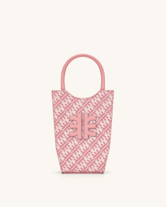 BOXED JW PEI FEI PHONE BAG - CORAL ALMOND