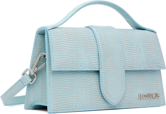 PREORDER Jacquemus Blue La Croisière 'The medium Chiquito' Bag
