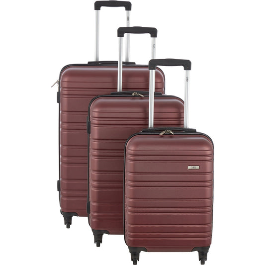 Pierren Cardin Sojourn Luggage set -Plum - Premium  from House of Glitz  - Just $70000.00! Shop now at House of Glitz 