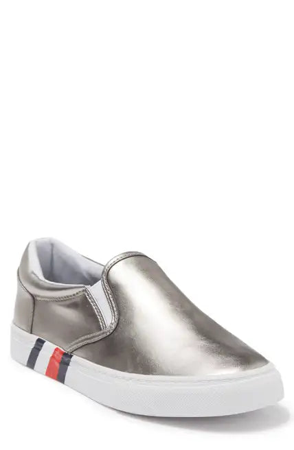 Tommy Hilfiger Leysi Slip-On Sneaker-Pewter - Premium  from House of Glitz  - Just $32500.00! Shop now at House of Glitz 