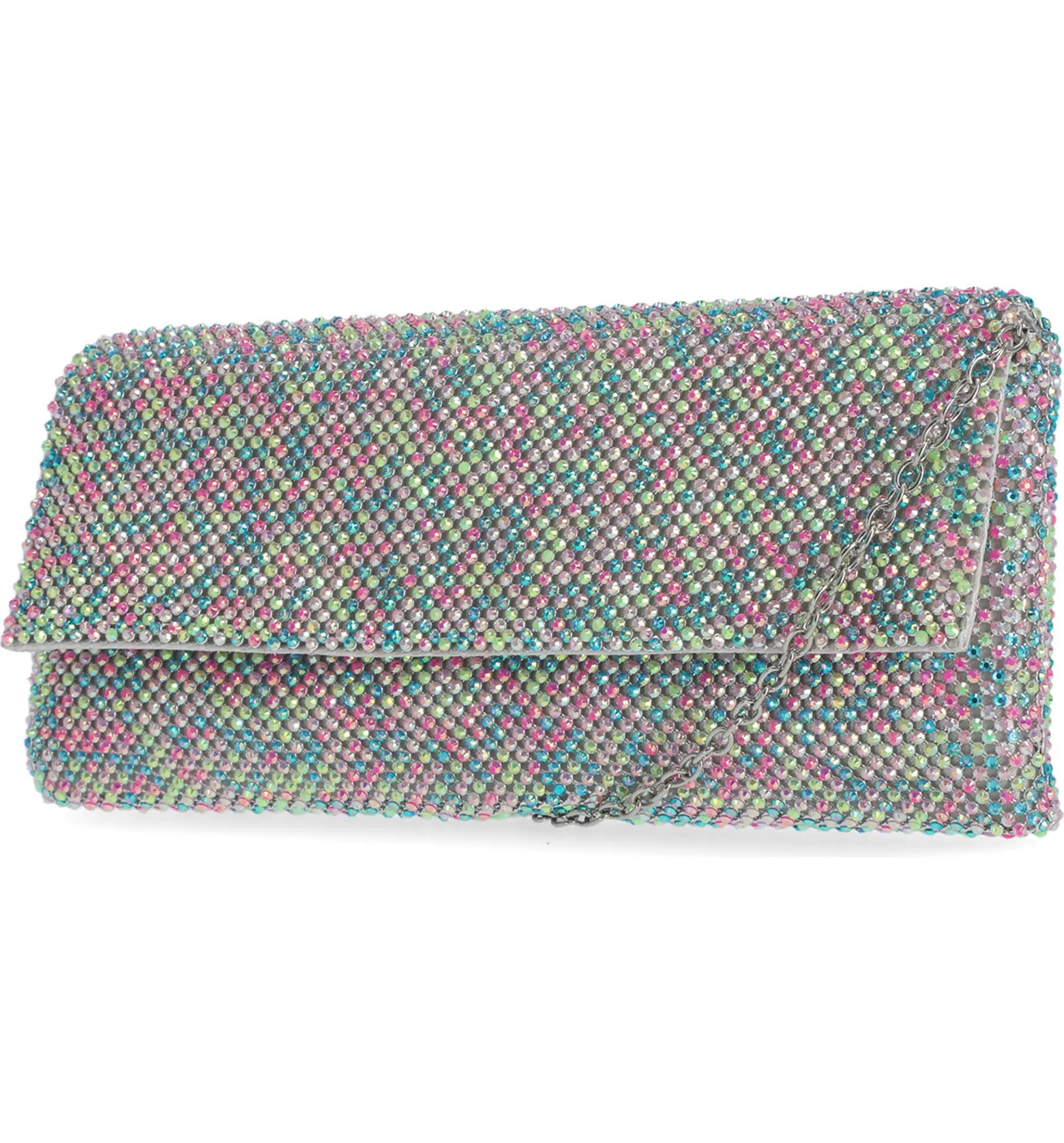 Jessica Mcclintock Helena Beaded Clutch-Multi - Premium  from House of Glitz  - Just $30000.00! Shop now at House of Glitz 