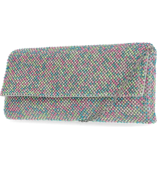 Jessica Mcclintock Helena Beaded Clutch-Multi - Premium  from House of Glitz  - Just $30000.00! Shop now at House of Glitz 
