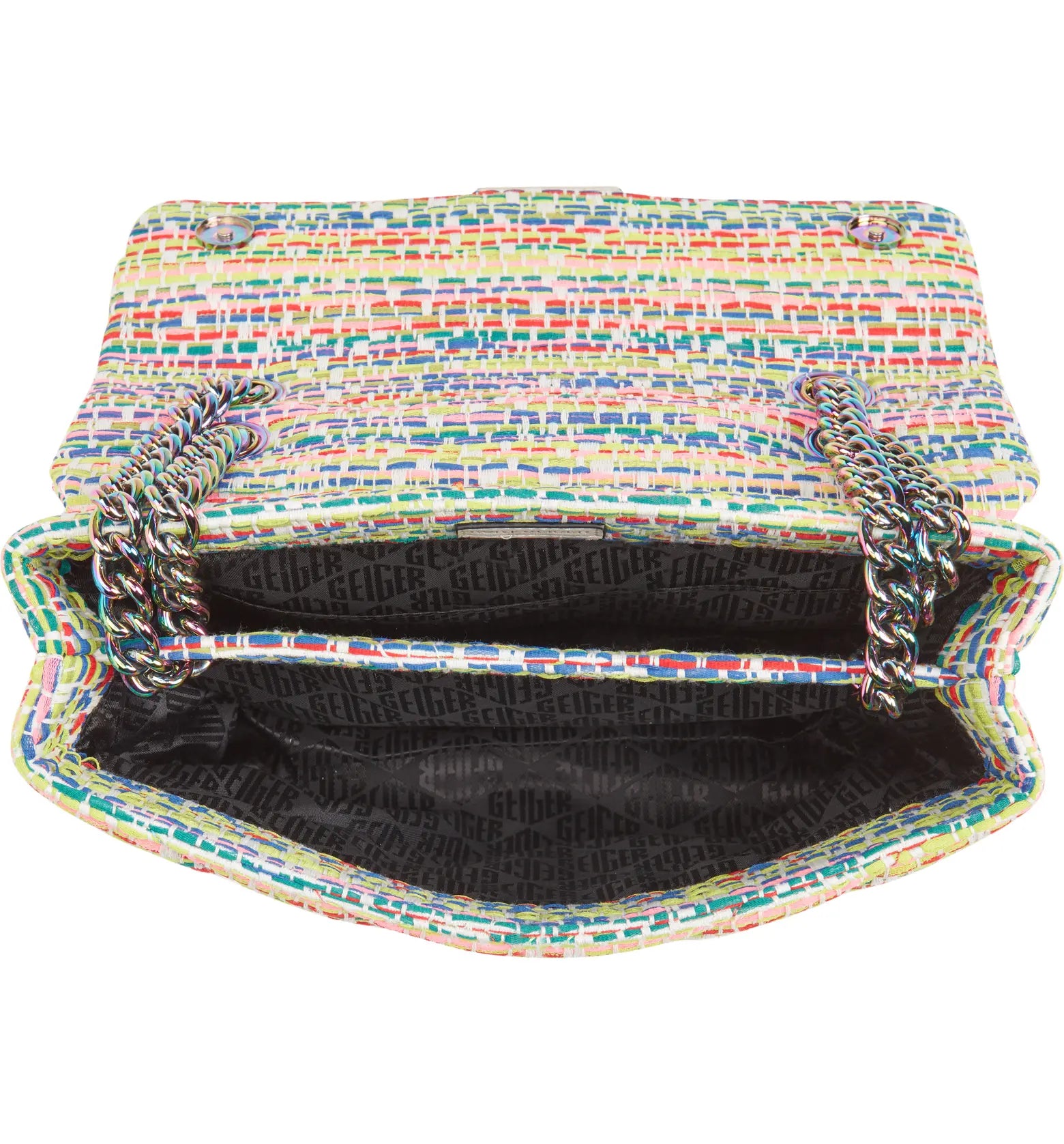 Kurt Geiger Large Kensington Tweed Shoulder Bag-Multi - Premium  from House of Glitz  - Just $110000.00! Shop now at House of Glitz 