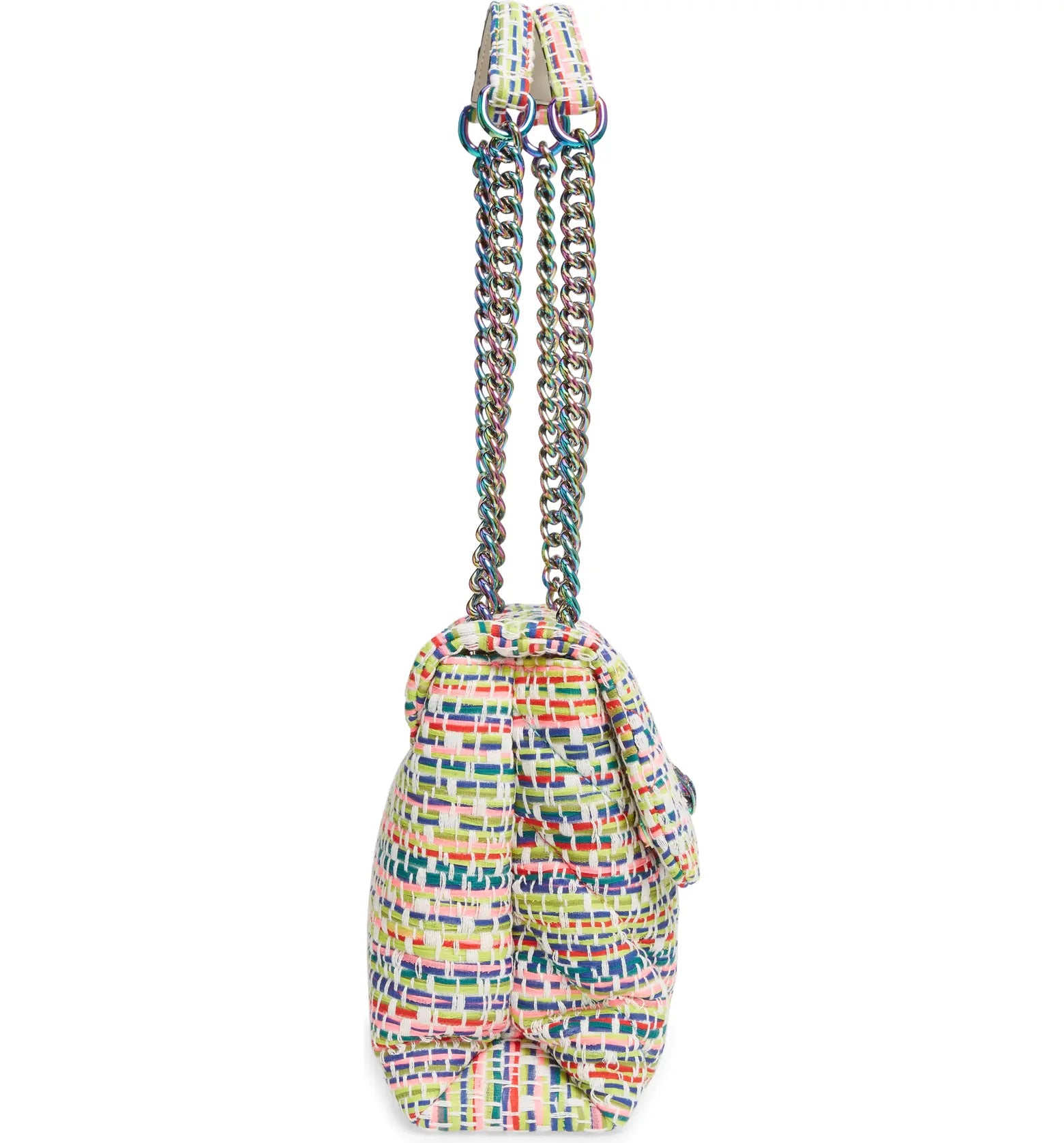 Kurt Geiger Large Kensington Tweed Shoulder Bag-Multi - Premium  from House of Glitz  - Just $110000.00! Shop now at House of Glitz 