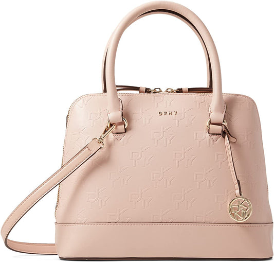 DKNY Bryant Medium Round Satchel-Cashmere - Premium  from House of Glitz  - Just $75000.00! Shop now at House of Glitz 