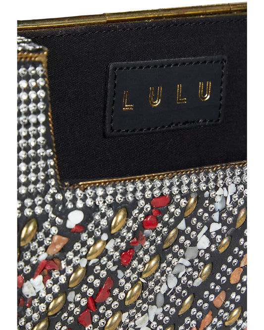 Lulu Flap Mosaic Clutch purse - Premium  from House of Glitz  - Just $38500.00! Shop now at House of Glitz 