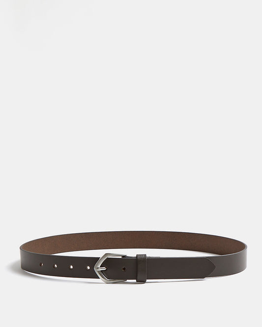 River Island Male Brown Arrow buckle belt - Premium  from House of Glitz  - Just $18500.00! Shop now at House of Glitz 