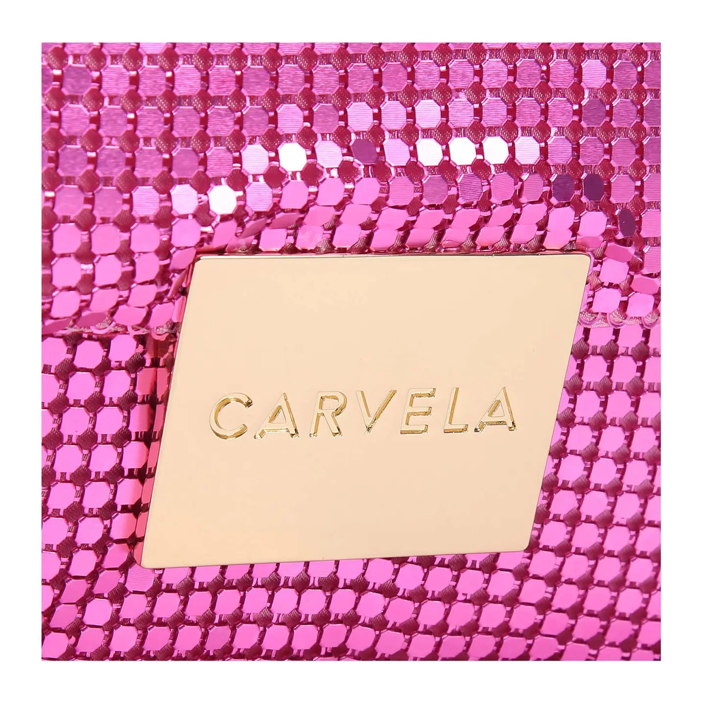 Carvela Mini Bailey Chainmail crossbody bag-Pink - Premium  from House of Glitz  - Just $50000.00! Shop now at House of Glitz 