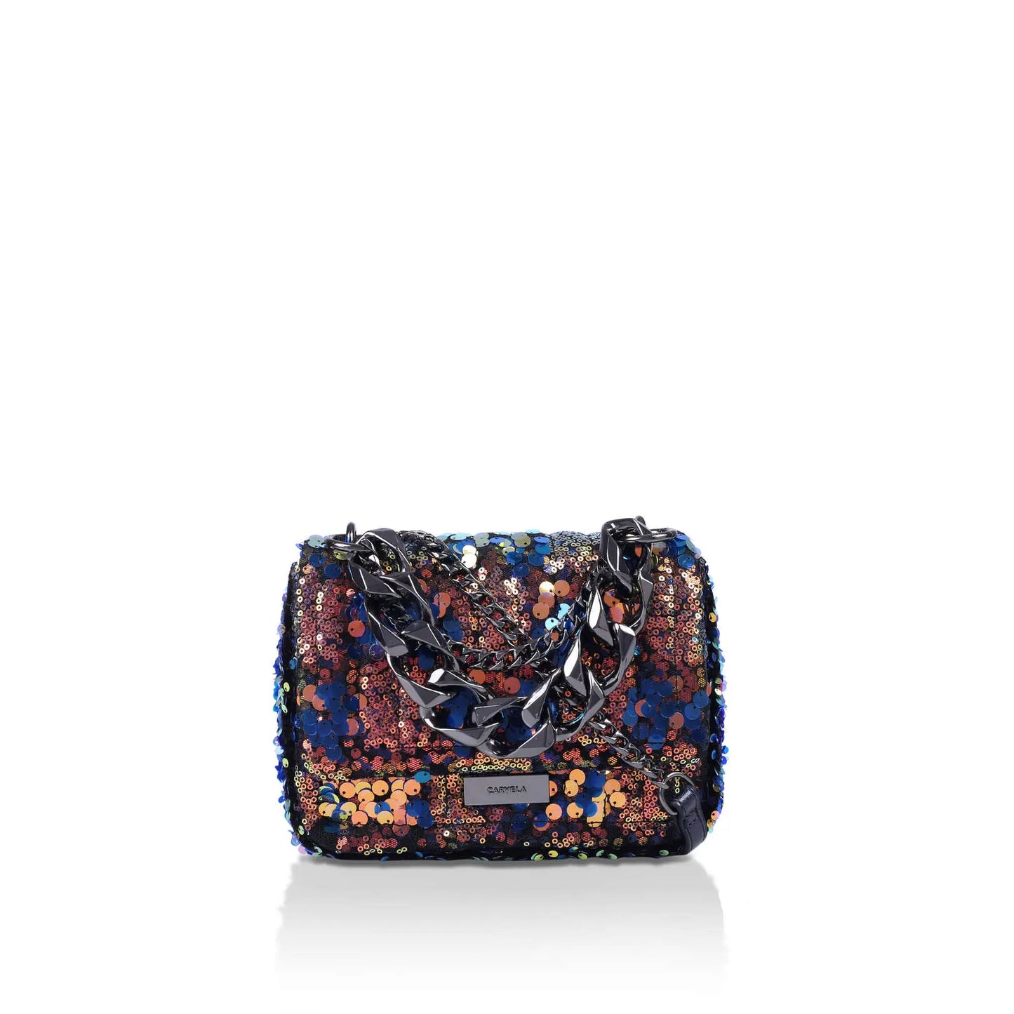 Carvela Rebel Sequin Chain Mini bag-Multi - Premium  from House of Glitz  - Just $70000.00! Shop now at House of Glitz 