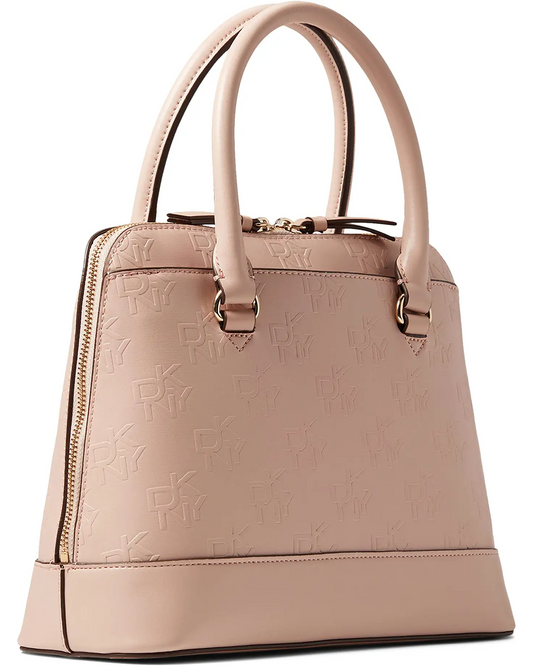 DKNY Bryant Medium Round Satchel-Cashmere - Premium  from House of Glitz  - Just $75000.00! Shop now at House of Glitz 
