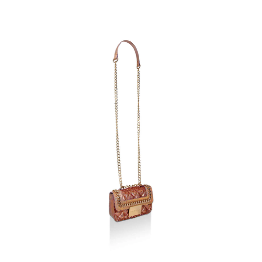 Carvela Micro Bailey crossbody bag-Peach - Premium  from House of Glitz  - Just $50000.00! Shop now at House of Glitz 