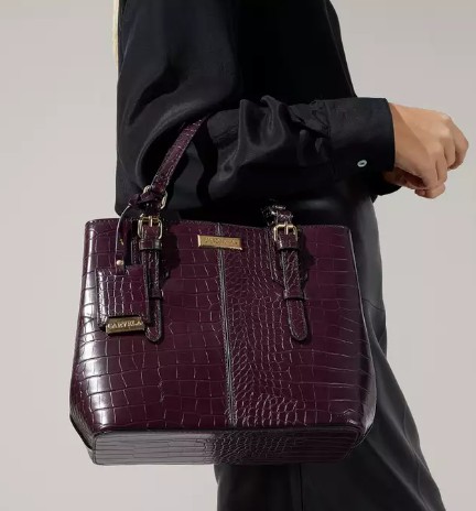 Carvela Midi Danny slouch tote -Burgundy - Premium  from House of Glitz  - Just $45000.00! Shop now at House of Glitz 