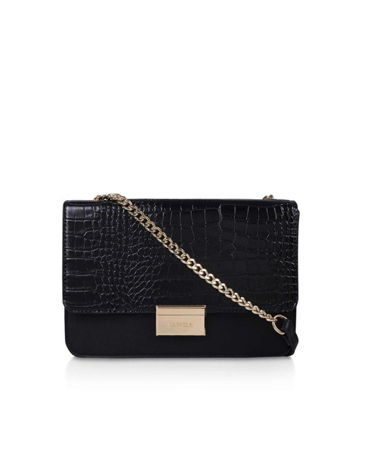 Carvela Bee Midi Crossbody bag -Black - Premium  from House of Glitz  - Just $45000.00! Shop now at House of Glitz 