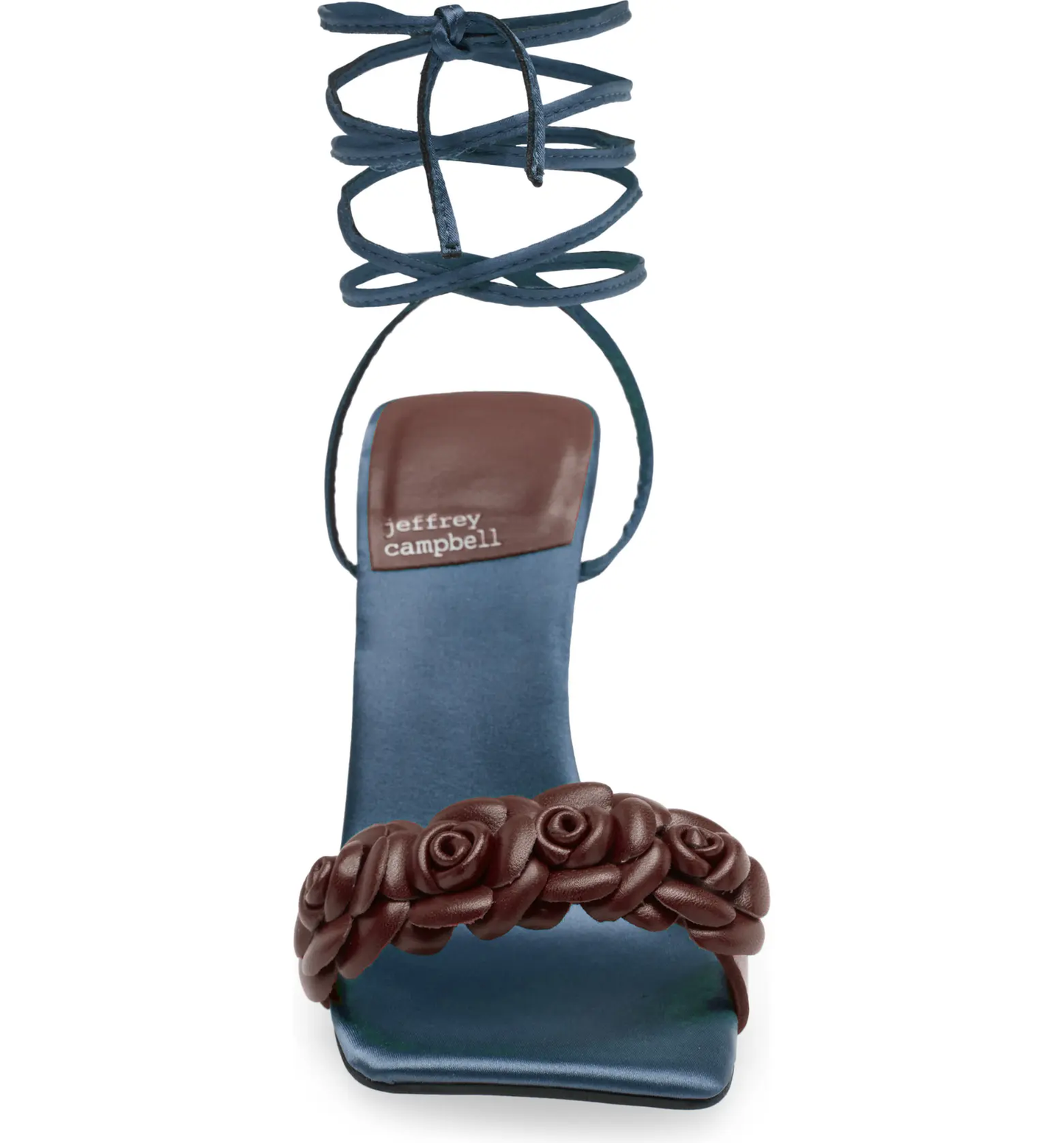 JC Rozi Lace-Up Sandal-Brown Navy - Premium  from House of Glitz - Just $75000.00! Shop now at House of Glitz 