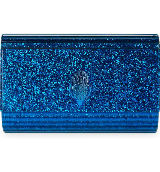 Kurt Geiger Party Eagle Drench Clutch-Blue - Premium  from House of Glitz  - Just $75000.00! Shop now at House of Glitz 