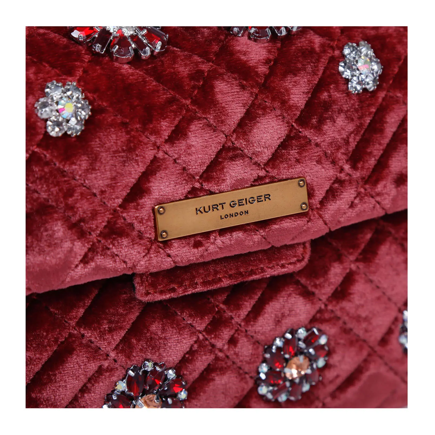 Kurt Geiger Mini Brixton Bag-Wine - Premium  from House of Glitz  - Just $85000.00! Shop now at House of Glitz 