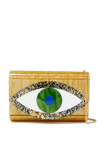 Kurt Geiger Acrylic Eye party clutch - Premium  from House of Glitz  - Just $55000.00! Shop now at House of Glitz 