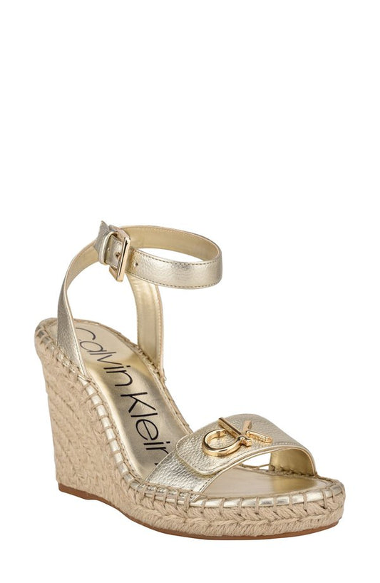 CK karla Espadrille wedge sandals-Gold - Premium  from House of Glitz  - Just $45000.00! Shop now at House of Glitz 
