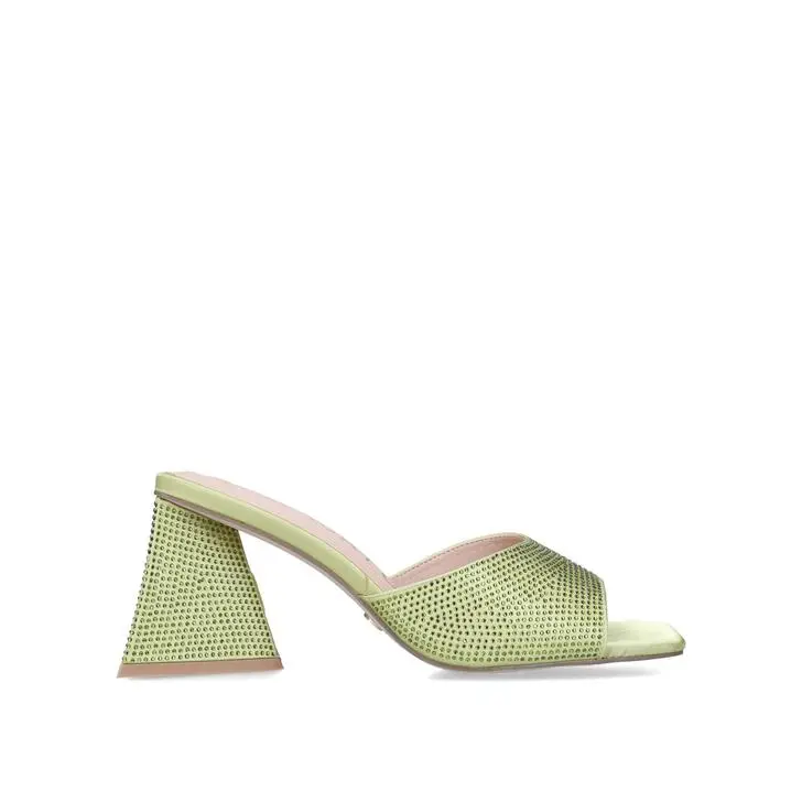 Kurt Geiger Embellished Mule-Green - Premium  from House of Glitz  - Just $48500.00! Shop now at House of Glitz 