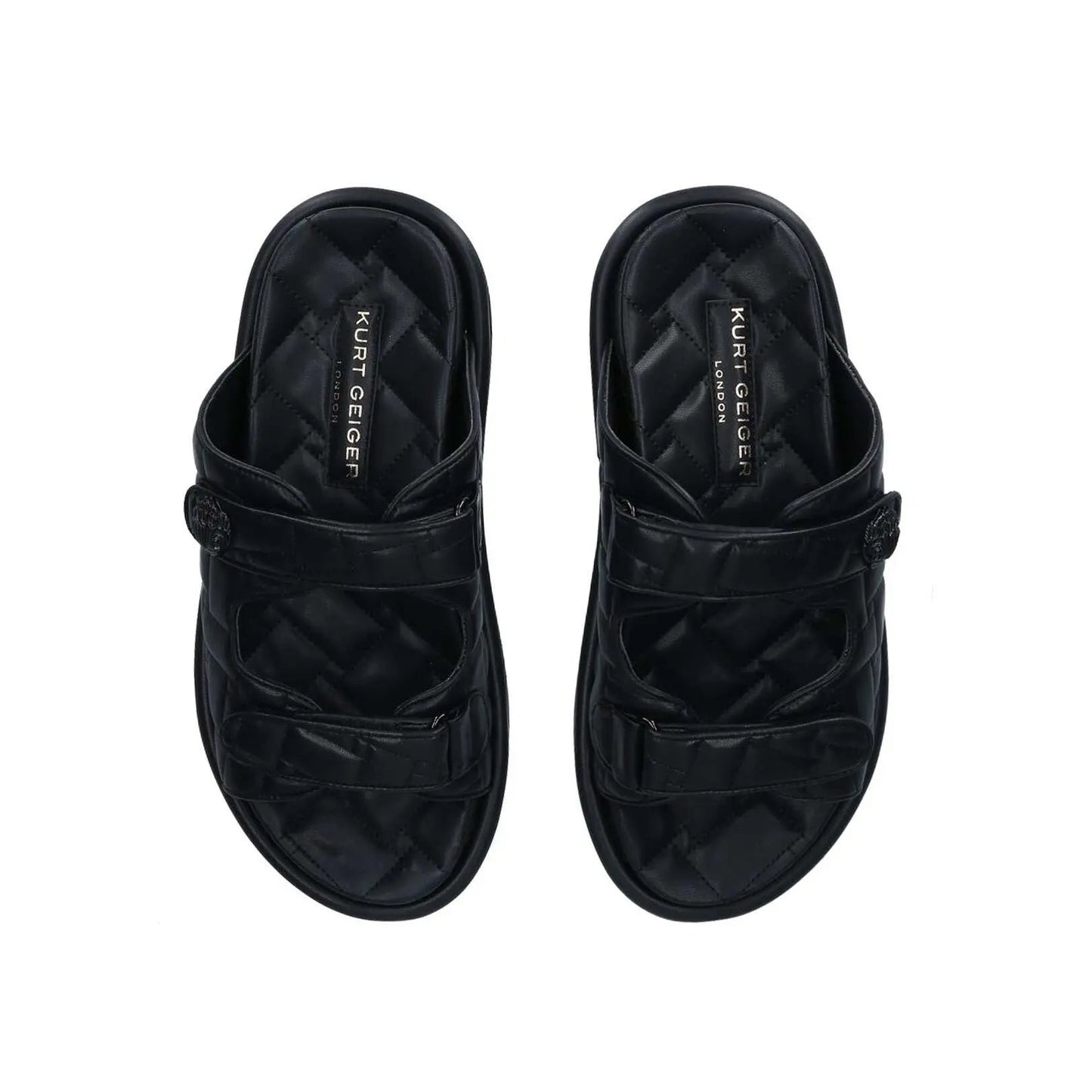 Kurt Geiger Orson Slide-Black - Premium  from House of Glitz - Just $65000.00! Shop now at House of Glitz 