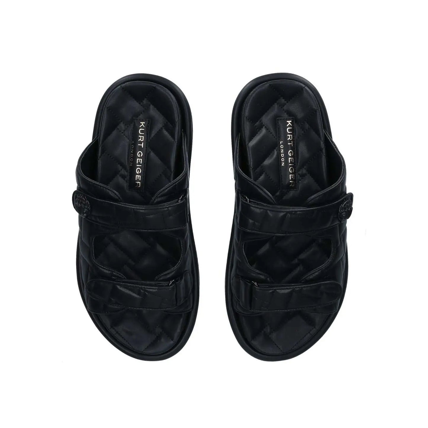 Kurt Geiger Orson Male Slide-Black - Premium  from House of Glitz  - Just $65000.00! Shop now at House of Glitz 