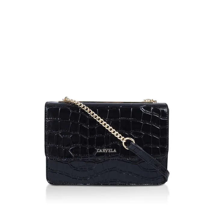 Carvela Jessica Back Pocket Cross Body-Black - Premium  from House of Glitz  - Just $45000.00! Shop now at House of Glitz 