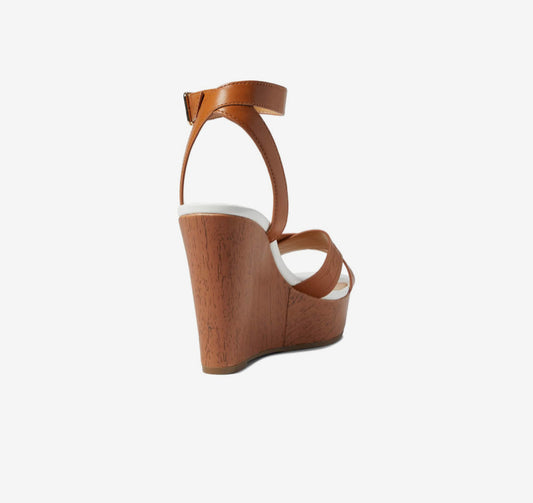 Tommy Hilfiger Kayla wedge sandals  -Brown - Premium  from House of Glitz  - Just $55000.00! Shop now at House of Glitz 