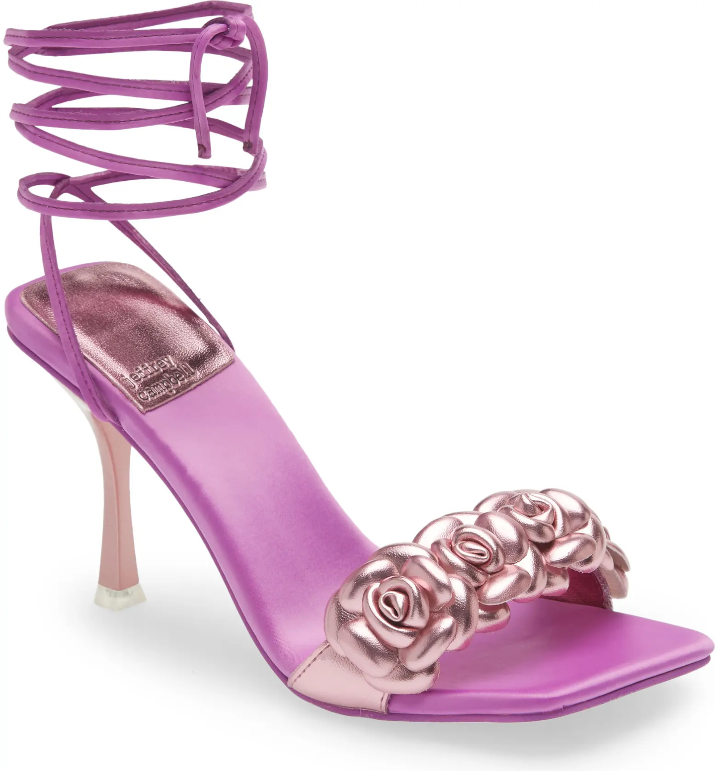JC Rozi Lace-Up Sandal-Pink - Premium  from House of Glitz  - Just $75000.00! Shop now at House of Glitz 