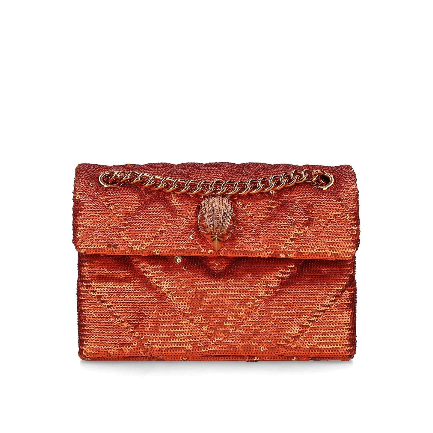 Kurt Geiger Mini Sequin Kensington Crossbody bag-Orange - Premium  from House of Glitz  - Just $80000.00! Shop now at House of Glitz 