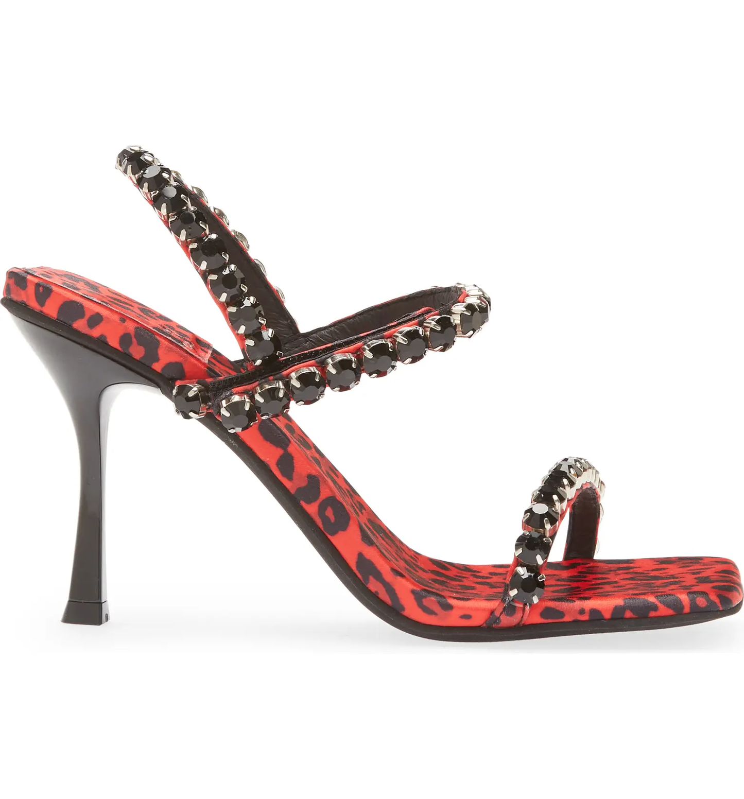 JC Saints Sandal-Red Cheetah - Premium  from House of Glitz  - Just $75000.00! Shop now at House of Glitz 
