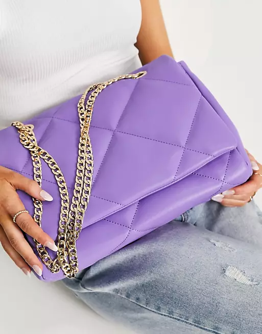 AS shoulder bag-Purple - Premium  from House of Glitz - Just $25000.00! Shop now at House of Glitz 