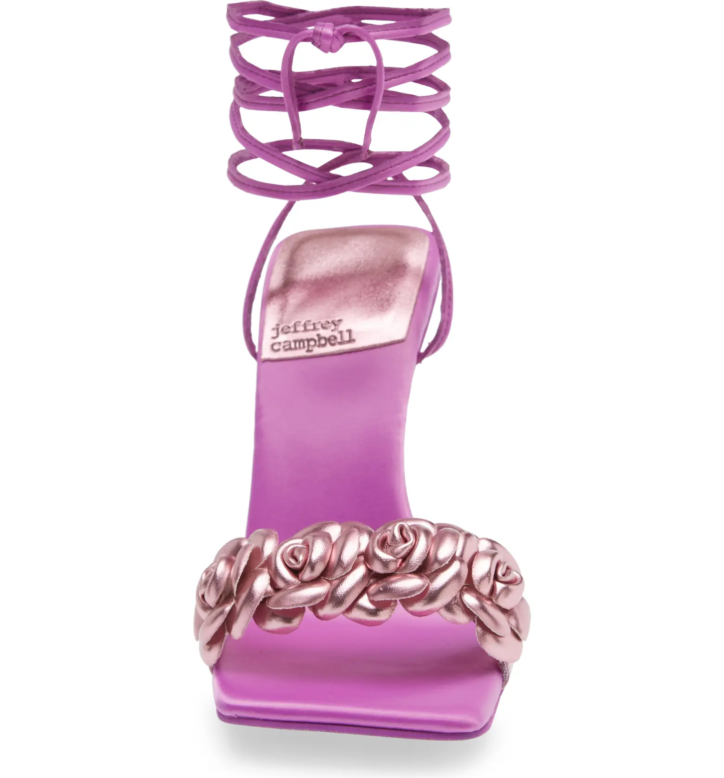 JC Rozi Lace-Up Sandal-Pink - Premium  from House of Glitz  - Just $75000.00! Shop now at House of Glitz 