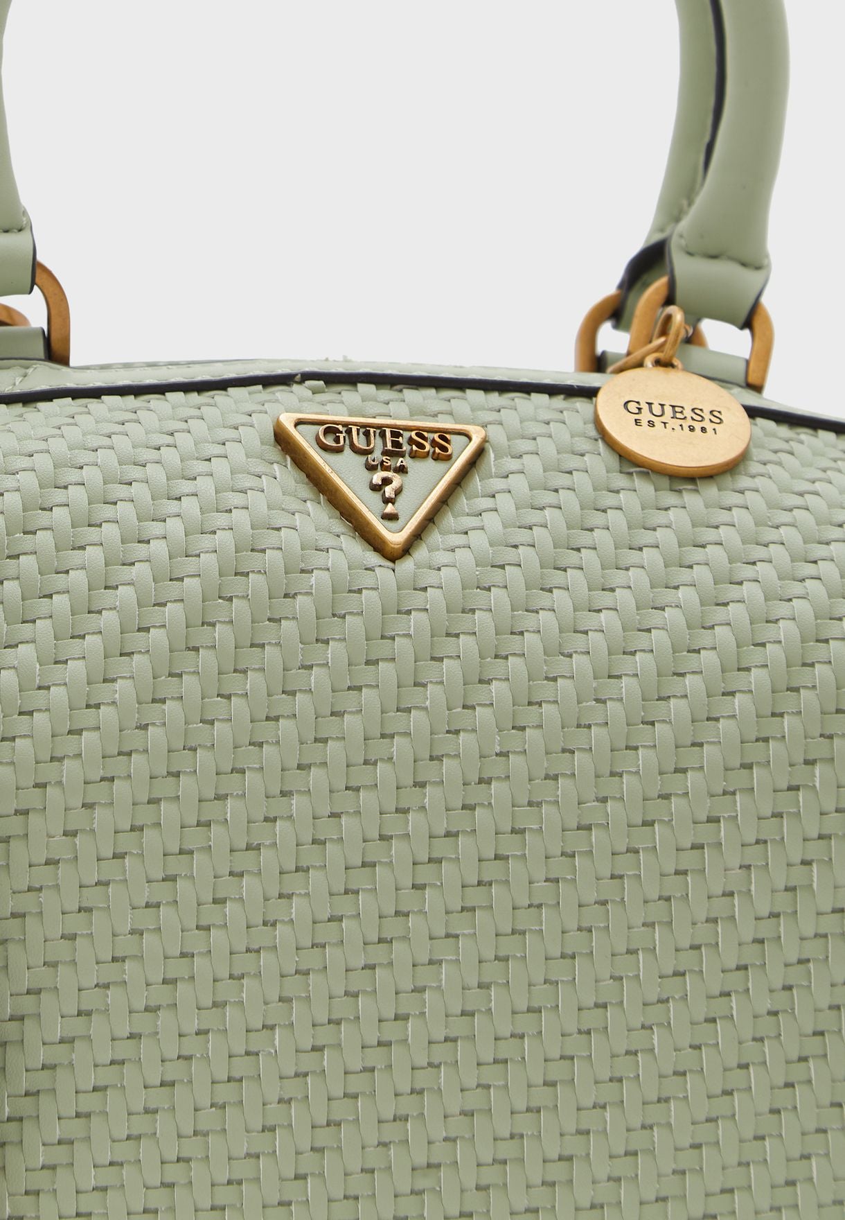 Guess Hassie Soho Satchel bag-Green - Premium  from House of Glitz - Just $80000.00! Shop now at House of Glitz 