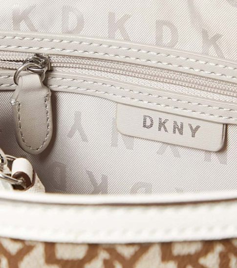 DKNY Banks Satchel bag -Chino/White - Premium  from House of Glitz  - Just $82500.00! Shop now at House of Glitz 