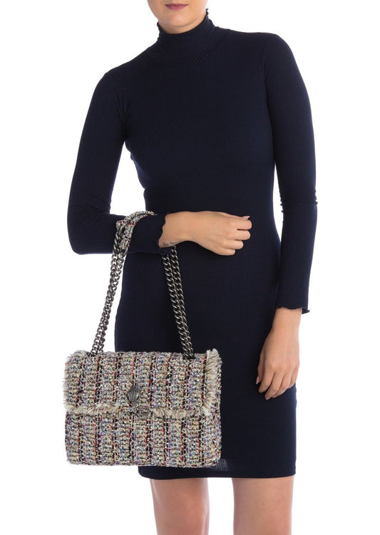 Kurt Geiger Large Tweed Kensington bag - Premium  from House of Glitz  - Just $105000.00! Shop now at House of Glitz 