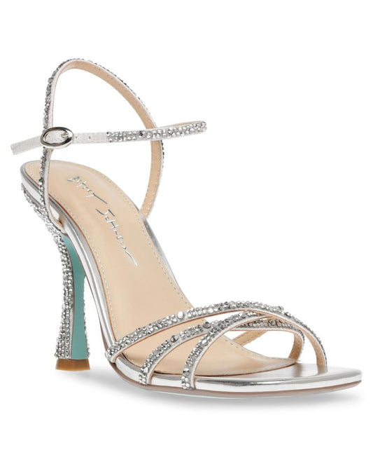 Betsey Johnson Piprr sandals -Silver - Premium  from House of Glitz  - Just $65000.00! Shop now at House of Glitz 