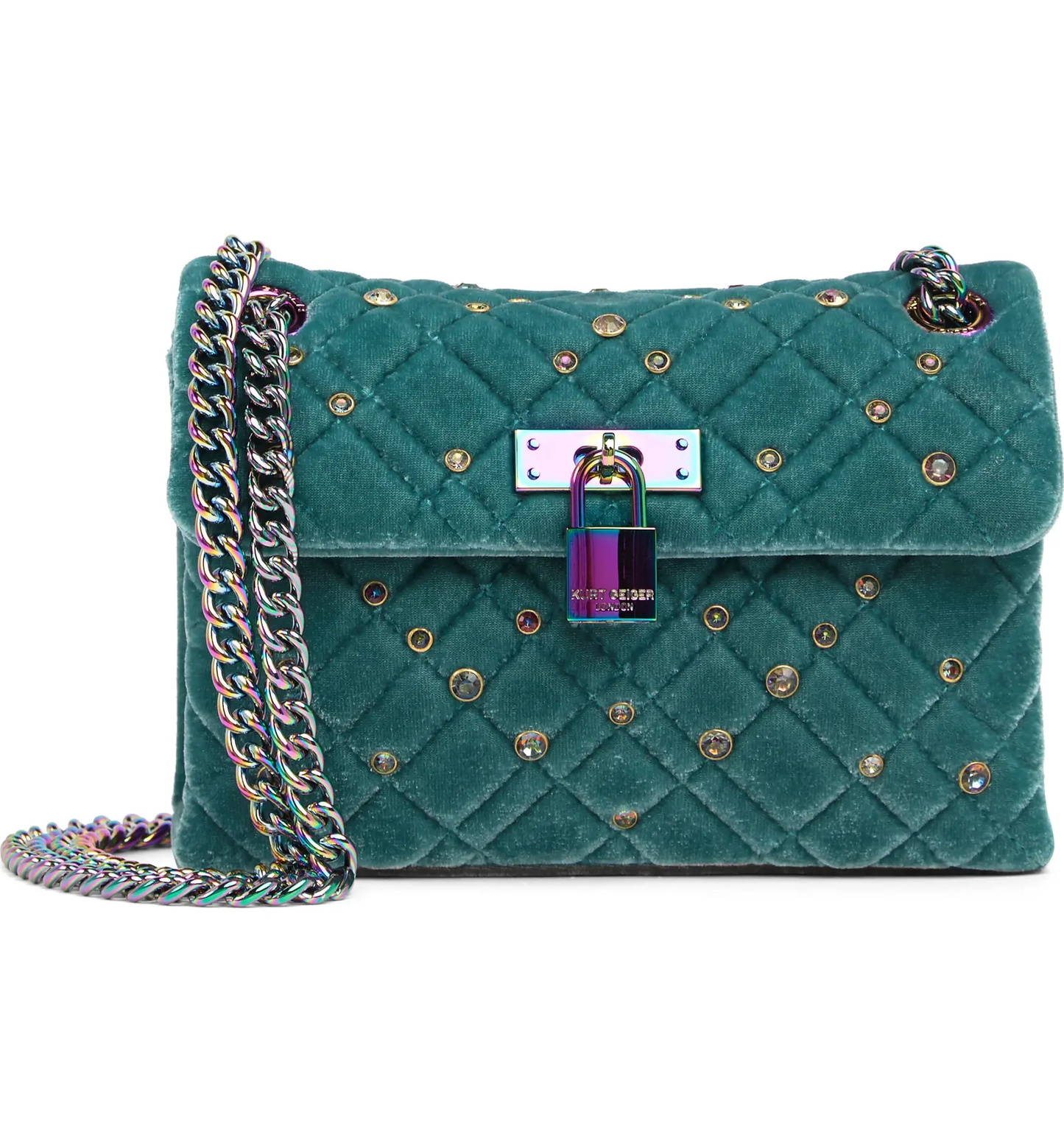 Mini Brixton Shoulder Bag-Teal - Premium  from House of Glitz  - Just $85000.00! Shop now at House of Glitz 