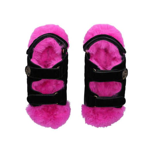 Kurt Geiger Orson Sandals-Pink fur - Premium  from House of Glitz  - Just $55000.00! Shop now at House of Glitz 