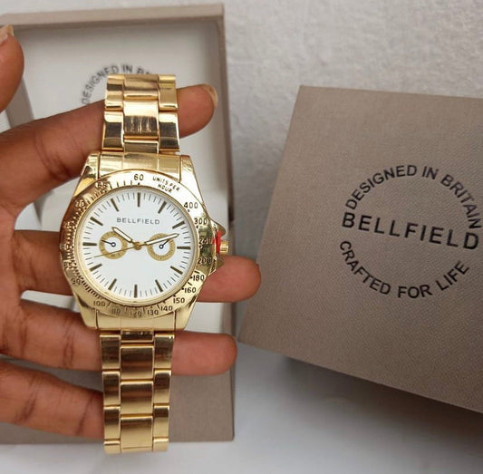 Bellfield Male watch -Gold - Premium  from House of Glitz  - Just $30000.00! Shop now at House of Glitz 