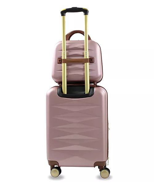 Puíche Jewel Carry-on Cosmetic Luggage, Set of 2 -Rose - Premium  from House of Glitz  - Just $155000.00! Shop now at House of Glitz 