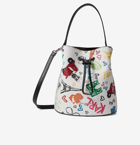 Karl lagerfeld Adele bucket bag - Premium  from House of Glitz  - Just $85000.00! Shop now at House of Glitz 