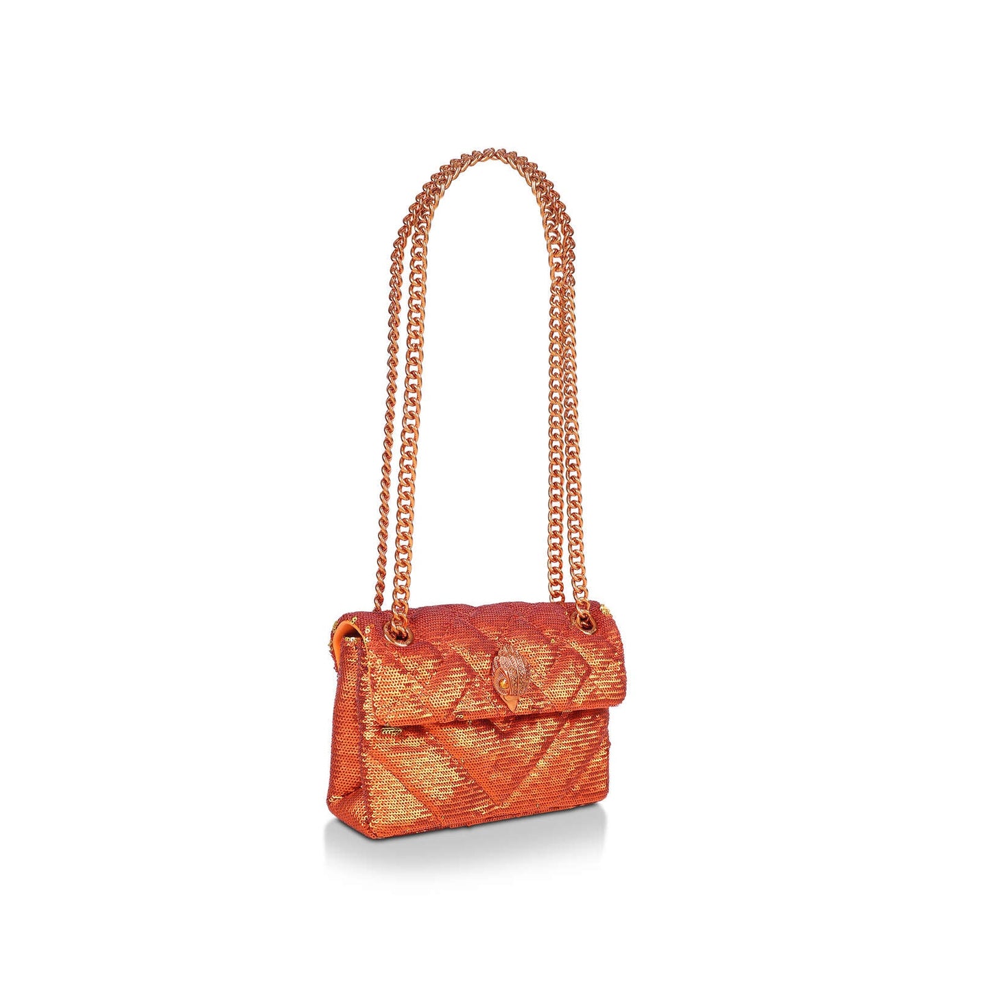 Kurt Geiger Mini Sequin Kensington Crossbody bag-Orange - Premium  from House of Glitz  - Just $80000.00! Shop now at House of Glitz 