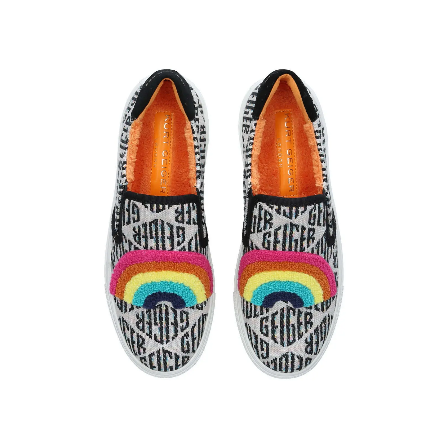 Kurt Geiger Leah Rainbow Plimsole - Premium  from House of Glitz  - Just $55000.00! Shop now at House of Glitz 