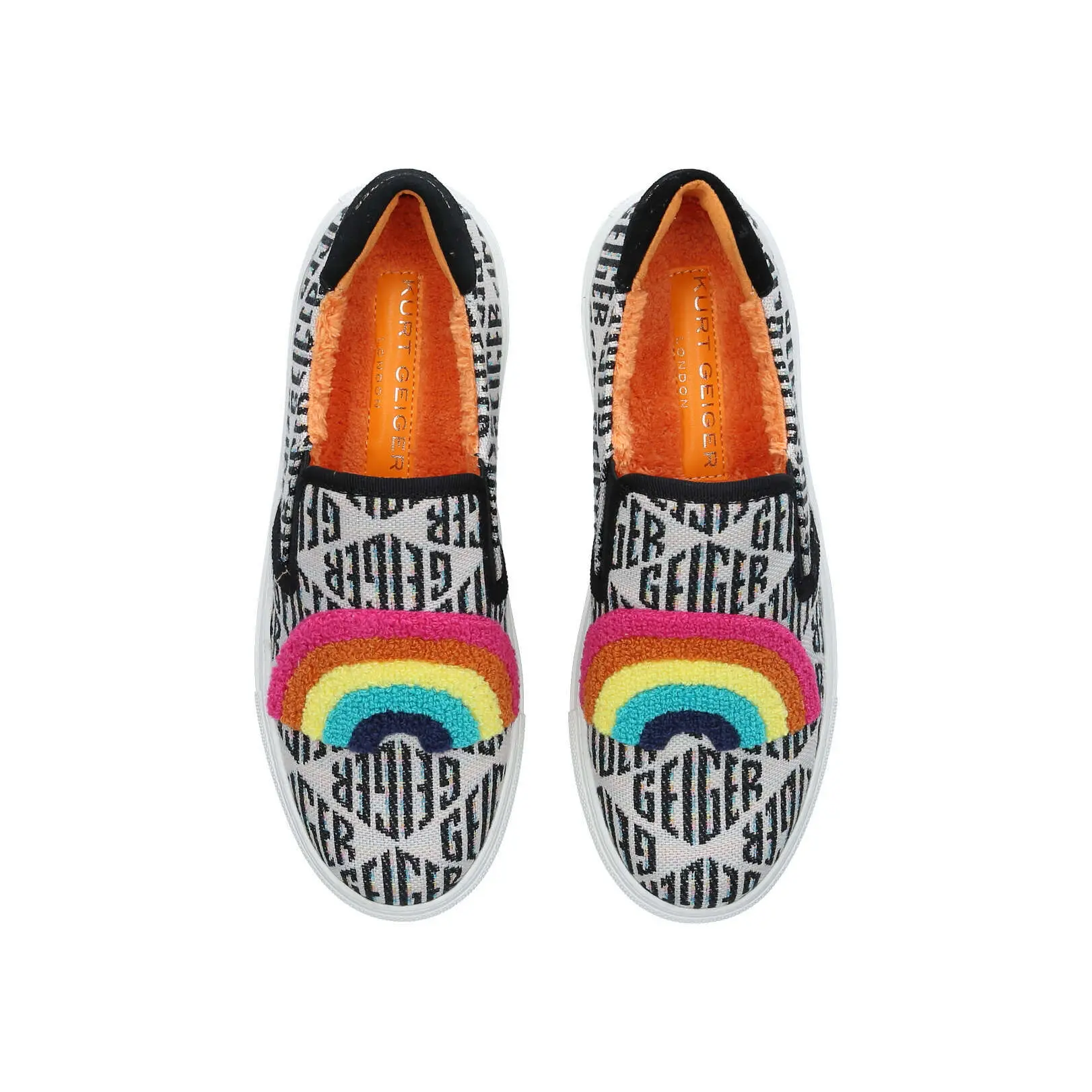 Kurt Geiger Leah Rainbow Plimsole - Premium  from House of Glitz  - Just $55000.00! Shop now at House of Glitz 