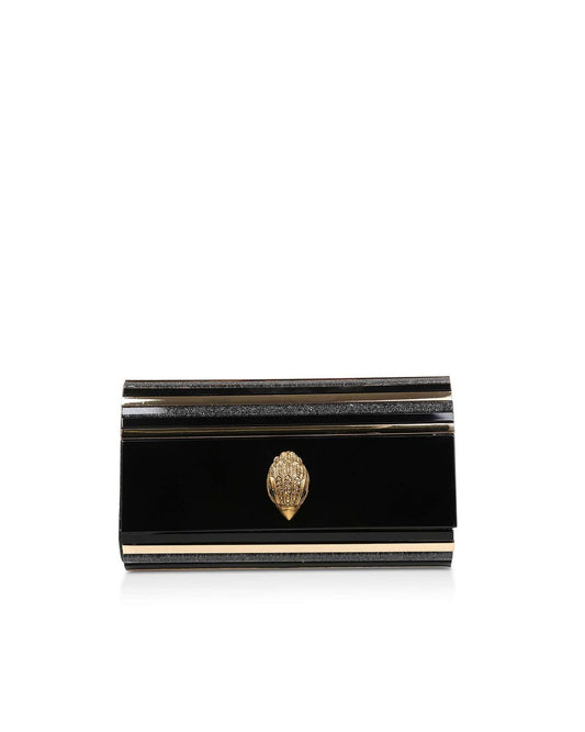 Kurt Geiger Acrylic Party Clutch Purse- Black - Premium  from House of Glitz  - Just $75000.00! Shop now at House of Glitz 