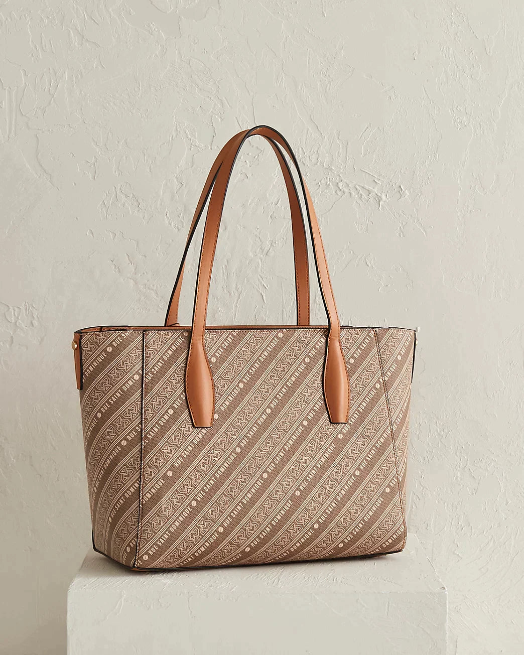 River Island  RSD Monogram Shopper Bag-Brown - Premium  from House of Glitz  - Just $30000.00! Shop now at House of Glitz 